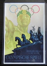 Olympia 1936 Das Plakat für