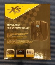 AUTO XS tragbarer Reifenkompressor Reifenpumpe Druckluft