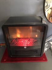 ELEKTROKAMIN Heizlüfter CFSU-300-BLK KAMIN DESIGN 35x32,5x20cm