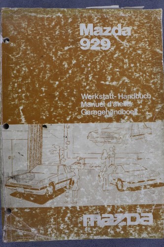 Mazda 929 werkstatt handbuch - 929, werkstatt-handbuch
