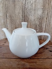 Melitta Minden Porzellan Teekanne 1,2 Ltr. Weiß Shabby Vintage Landhaus JDL
