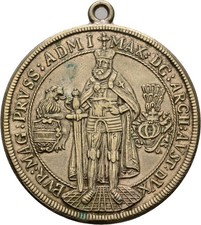 Medal silver 42mm - silver, /