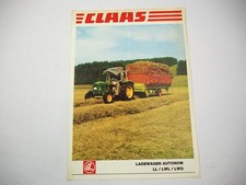 Original Prospekt Claas
