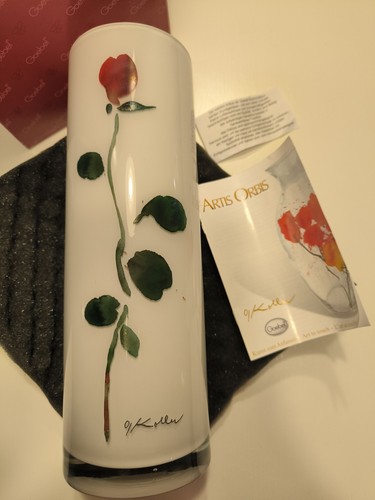 Goebel vase rose artis - goebel,