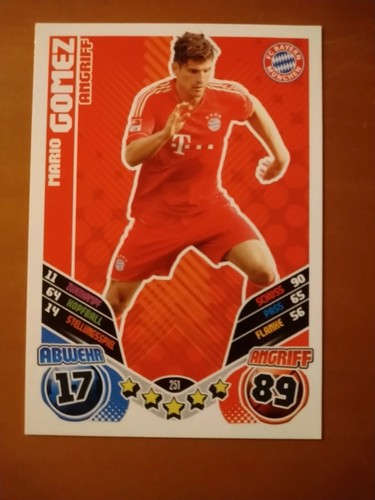 Mario gomez match attax - match,
