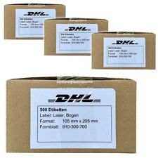 2000 DHL Versand Etiketten