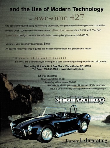 Shell valley cobra - 427, car