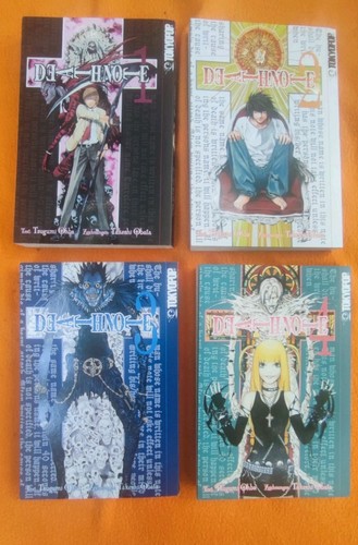 Death note manga set band - manga, 1-4