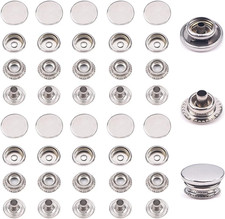 80 Stück Druckknopf Set