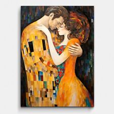 Abstraktes Leinwandbild XXL