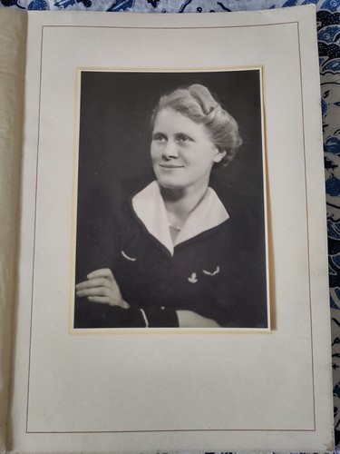 Altes portrait foto frau - altes,
