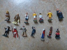 14 St. Diorama Figuren ca 23mm