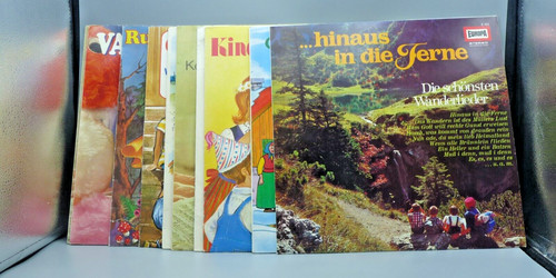 Vinyl kinderplatten - lp, 7x