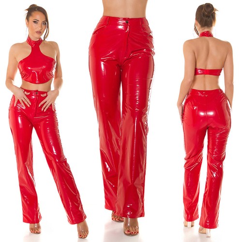 Koucla high waist hose - koucla, wetlook