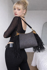 Echtleder Tasche Wildleder