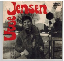 Single - 125: UWE JENSEN - SONNENHIMMEL, WIE DAS MEER SO BLAU / AMIGA - DDR 1974