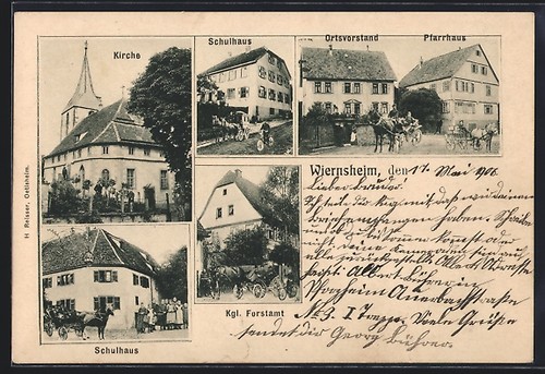 Wiernsheim kgl forstamt - wiernsheim,,