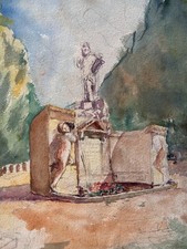 Alte Zeichnung Studie Eines