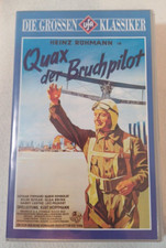 Quax der Bruchpilot - VHS - Heinz Rühmann - 1941 - Klassiker  s/w - Top!