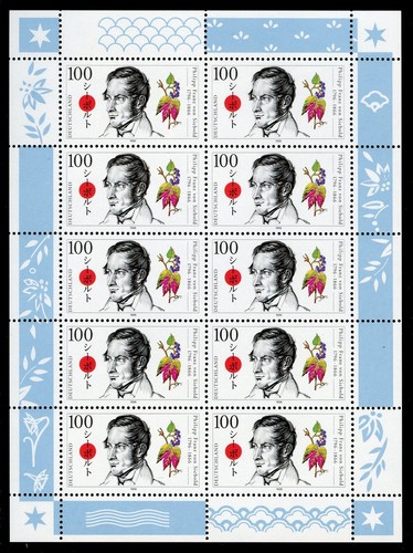 Bund 1842 zehnerbogen - bund, **