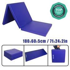 Klappbar Turnmatte Weichbodenmatte Gymnastikmatte Yogamatte Fitnessmatte180x60x5