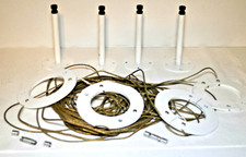 Halogenlampen Seilsystem  4 x