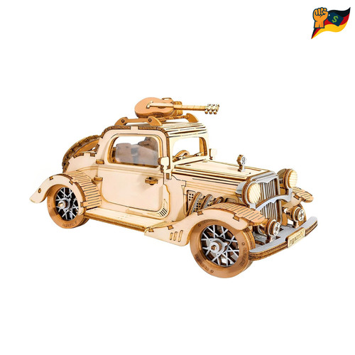 Holzpuzzle vintage auto - holzpuzzle,