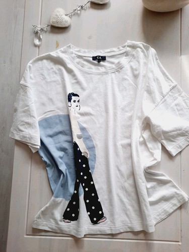 Shirt l weiß - t-shirt, 🌳