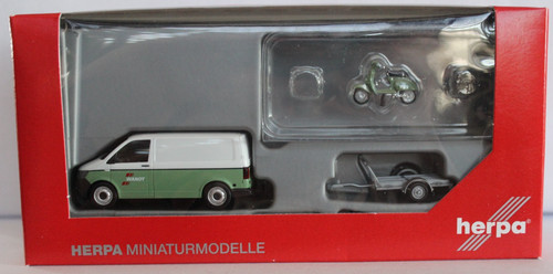 Kasten mit anhänger und - vw,