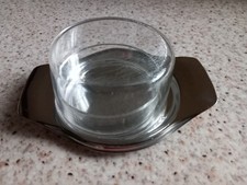 WMF Zwiebeldose 3 tlg.  - servieren + aufbewahren - Cromargan - RETRO