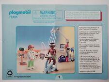Playmobil Bauanleitung 70195 Beim Facharzt Physiotherapeut A6 , 6 Seiten