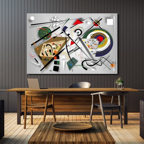 Acrylglas wandbild kandinsky - acrylglas,