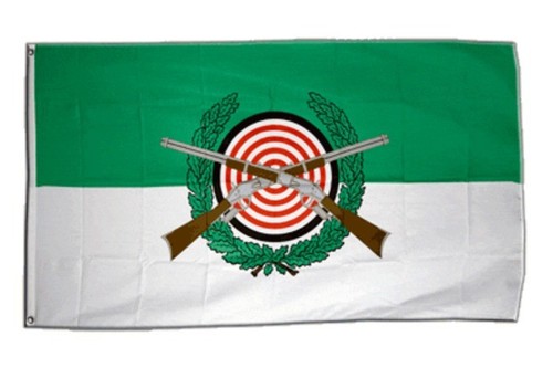 Fahne schützenfest mit emblem - schützenfest,