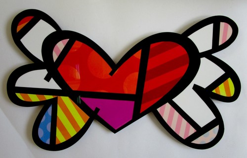 Romero britto flying - romero,
