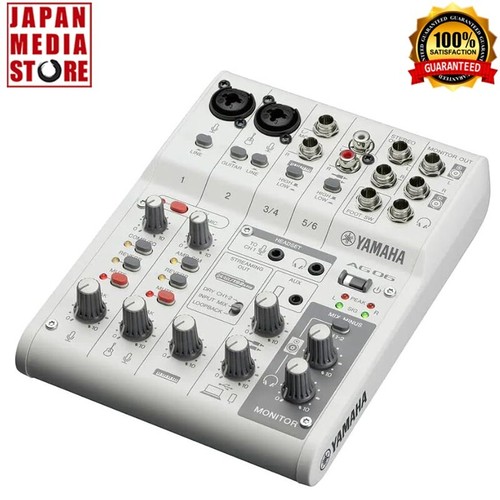 Yamaha ag06 ag06mk2 6ch - 6ch, live