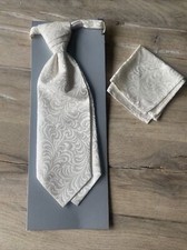 Wilvorst Plastron und Einstecktuch Hochzeit Krawatte