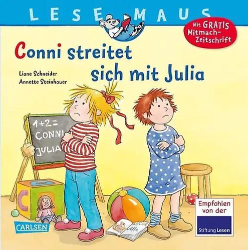 Lesemaus conni streitet - lesemaus,