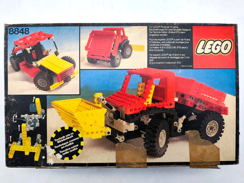 Lego technik 8848 unimog - lego, power