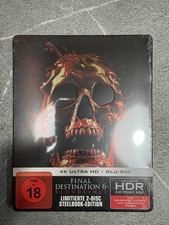 Final Destination 6 Bloodlines Skull Limited Steelbook Edition 4K UHD Blu-ray DE