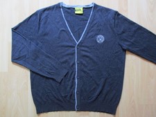 Borussia Dortmund BVB Herren-Strickjacke (Cardigan), Gr. XXL, grau, sehr gut