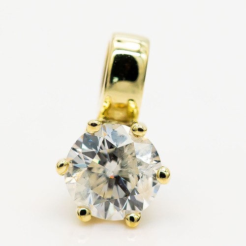 Anhänger solitär 14k 585 - solitär, 14k/585