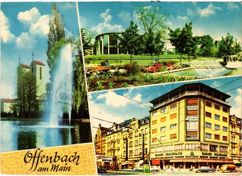Cpa offenbach souvenir - cpa,