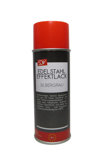 Edelstahlspray silbergrau - 1x,