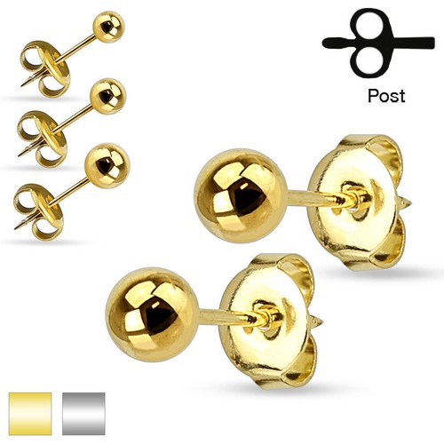 Paar ohrstecker kugel - 1,