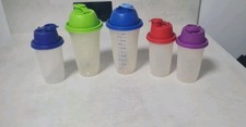 Tupperware Mix Fix Shaker Shake It 3 × 250ml,2 × 500ml