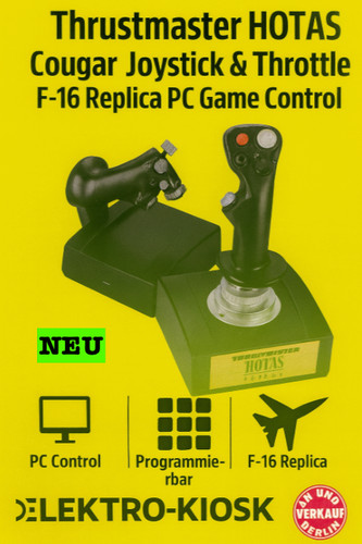 Thrustmaster hotas cougar - thrustmaster,