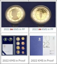 2022 San Marino KMS Euro - mit Francesca und Antonio Canova in PP in Schatulle