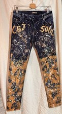 cipo baxx jeans damen Glitzer Neu 30/32 Np 160€