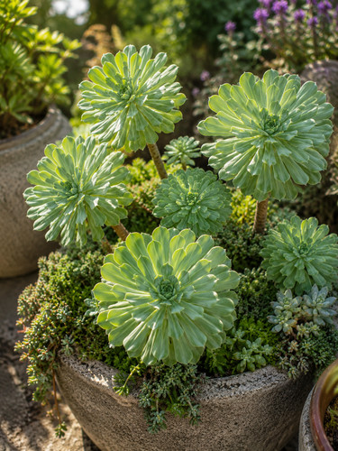 00786a aeonium undulatum - aeonium,