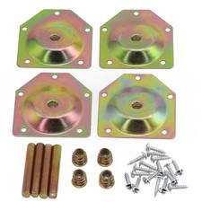 4TLG Angewinkelte Holz Beine